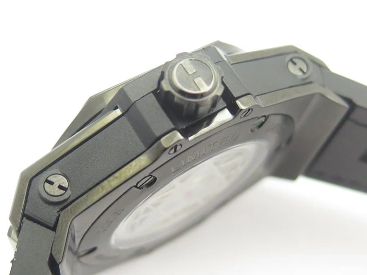 MIROTIME 0203 Pilot Top Gun IW326901 M+F 1:1 Best Edition Black Dial on Black Rubber Strap A SportInspired 6999